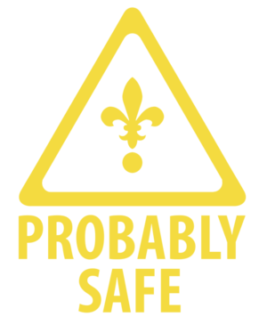 Probably Safe Logo YELLOW.svg