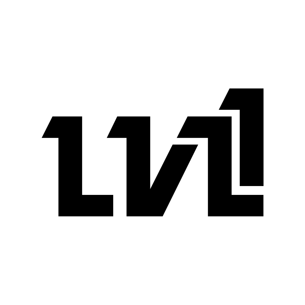 Lvl1-Logo-BW.svg